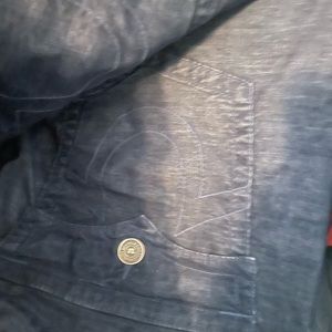 Mens True Religion jeans/corduroy pants. Blue. Size 40. Used